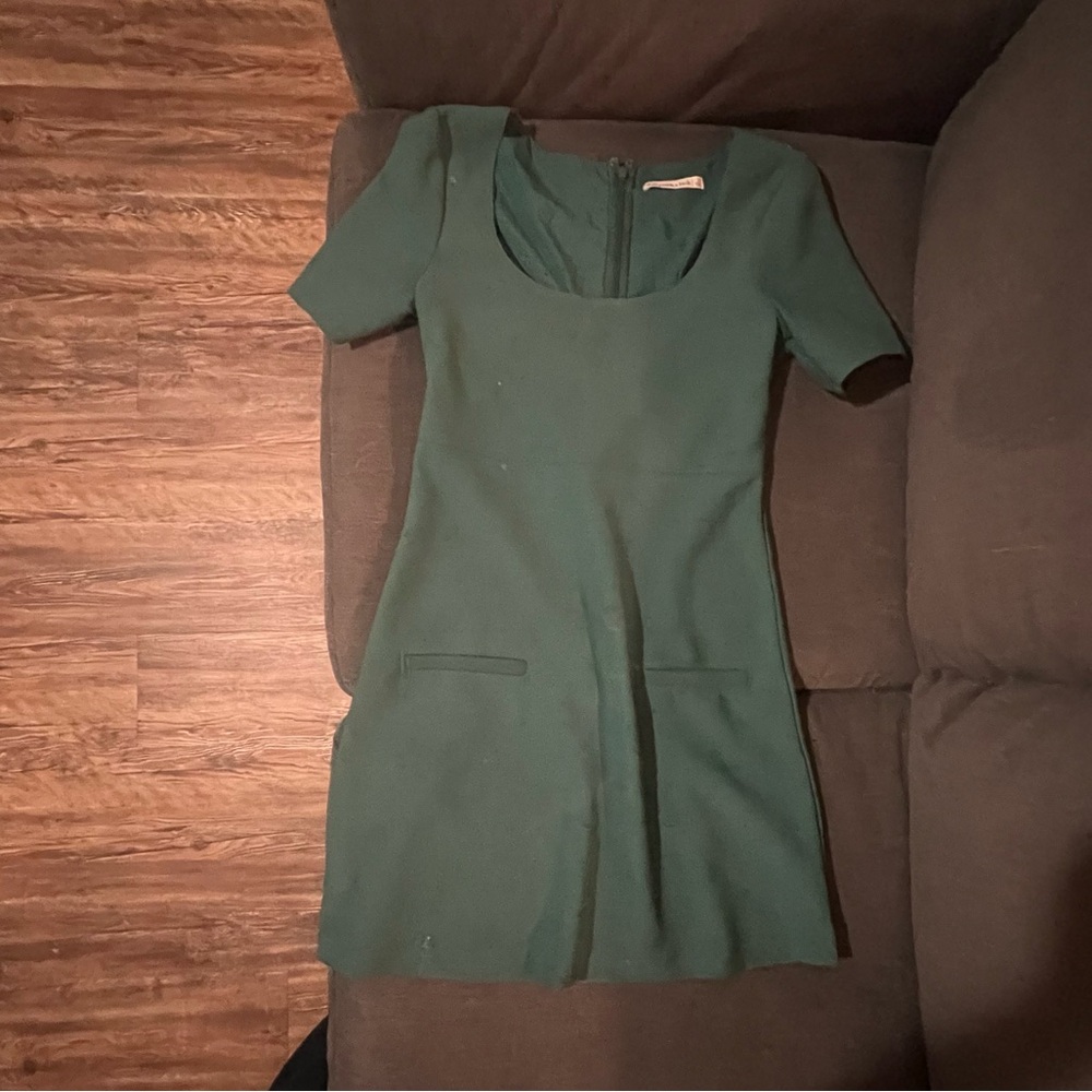 A&F green dress